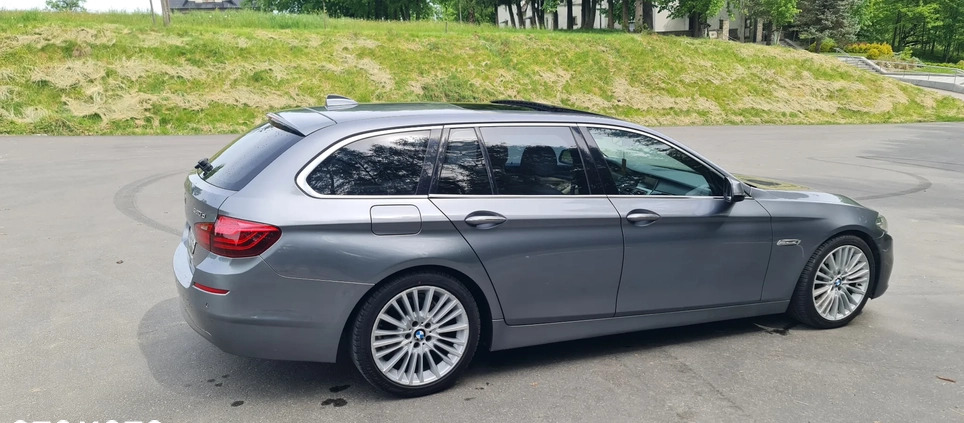 BMW Seria 5 cena 64900 przebieg: 153000, rok produkcji 2014 z Mogilno małe 106